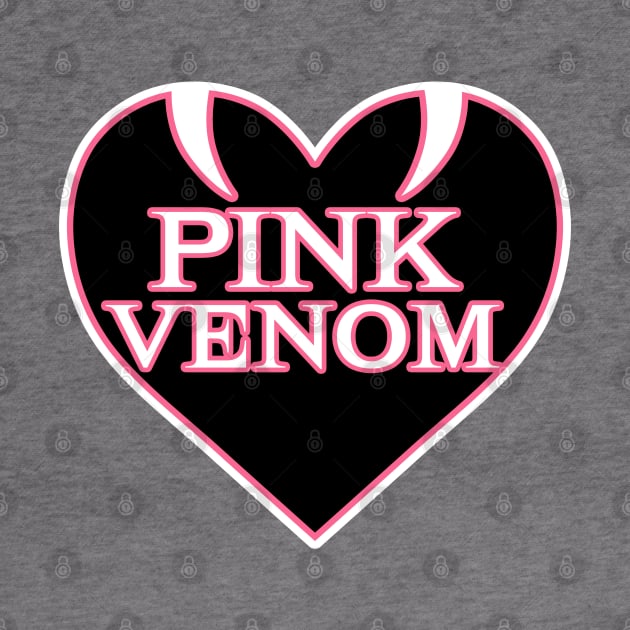 Pink Venom Black by skeletonvenus